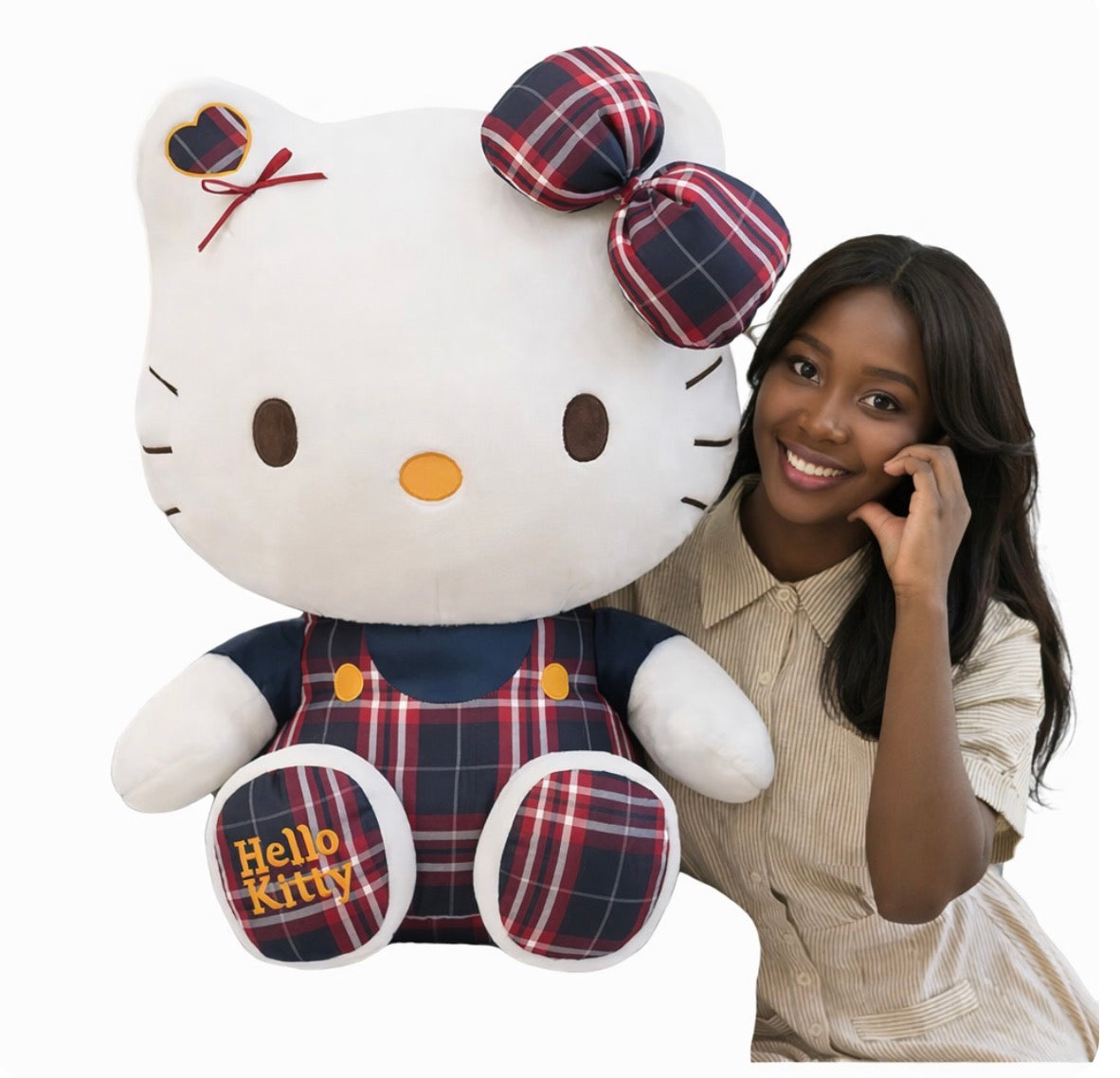 Hello Kitty Plaid Plush – Cozy Collector Edition