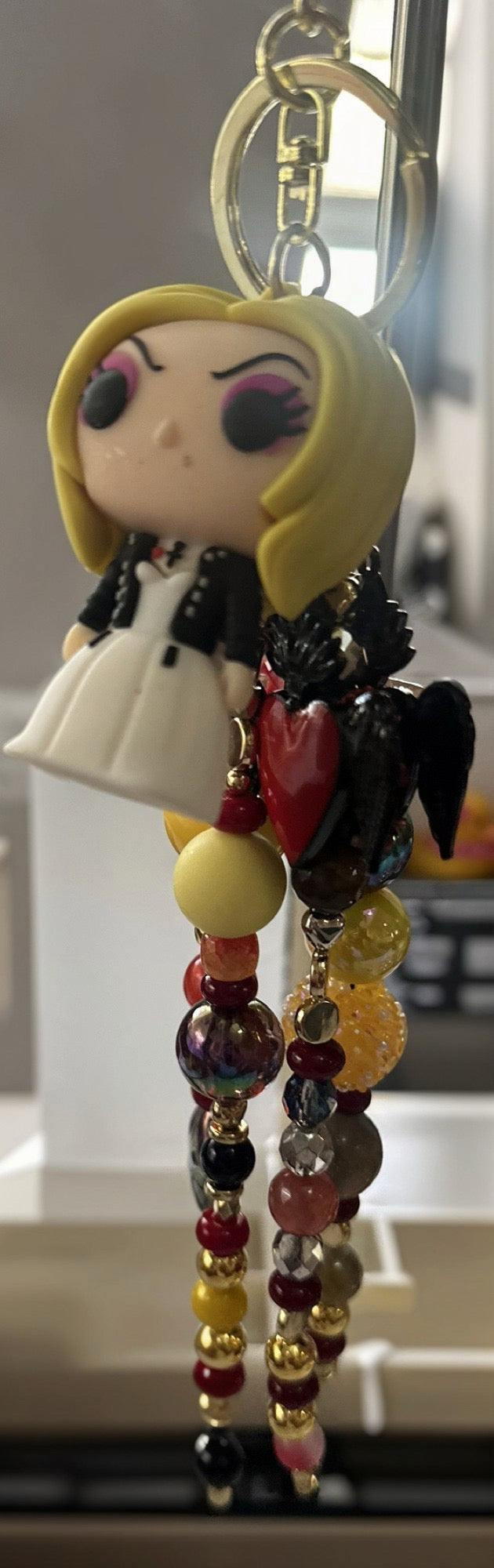 Bride of Chucky bag charm