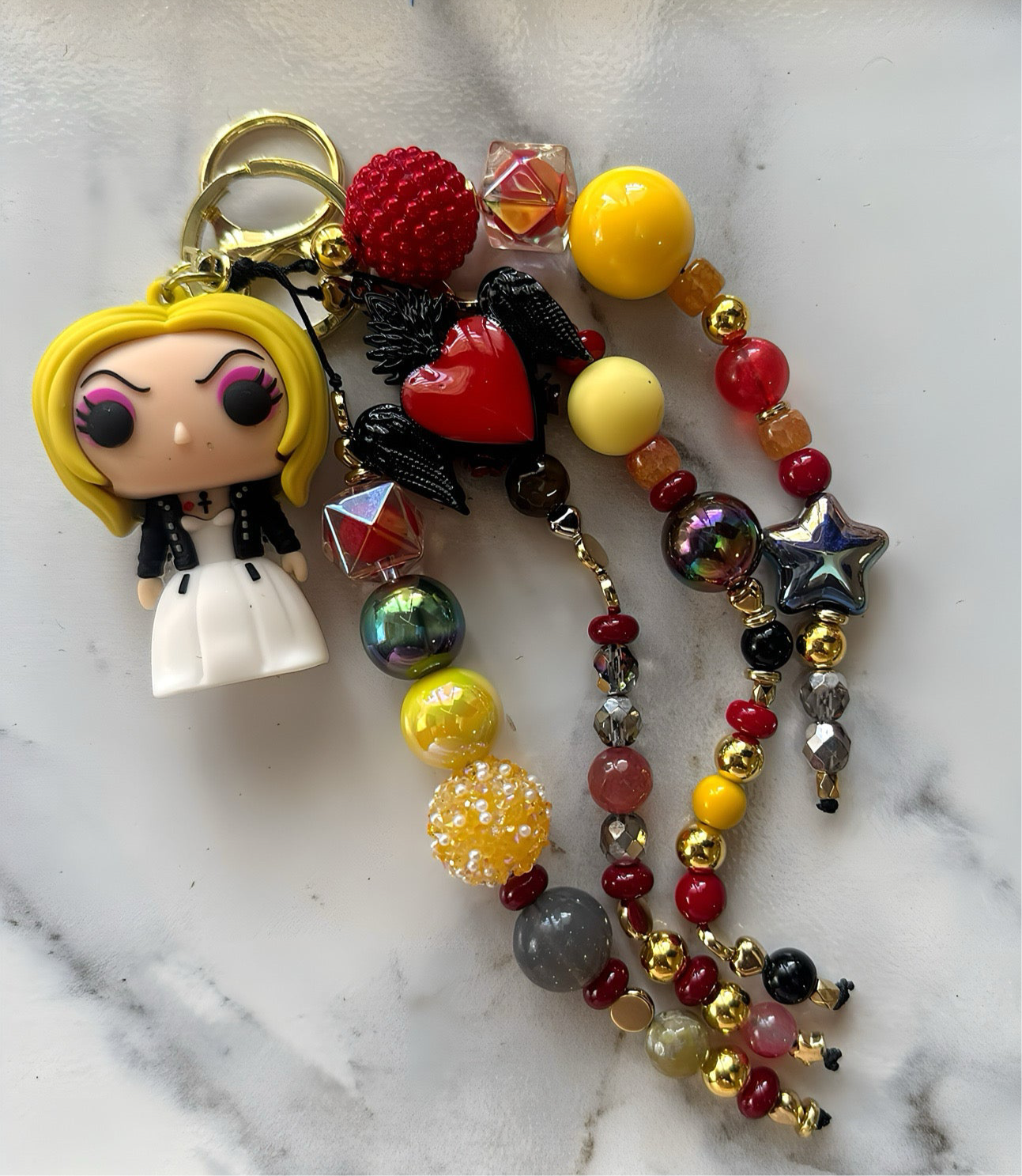 Bride of Chucky bag charm