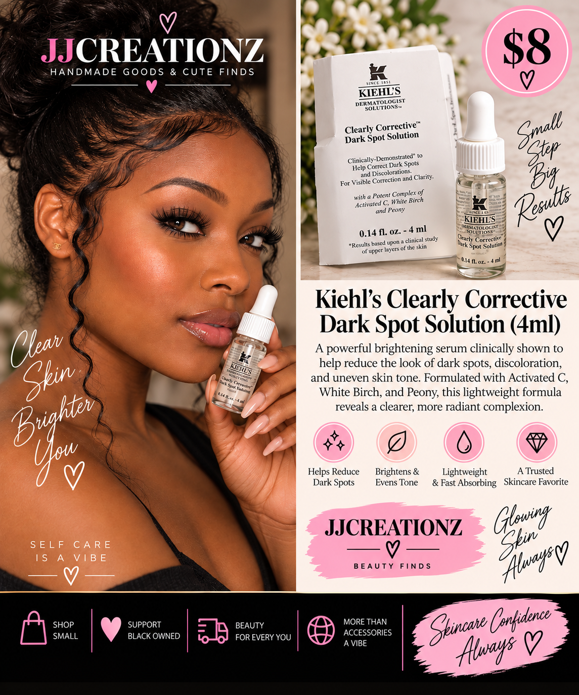 Kiehl’s Clearly Corrective™ Dark Spot Solution – 4 mL