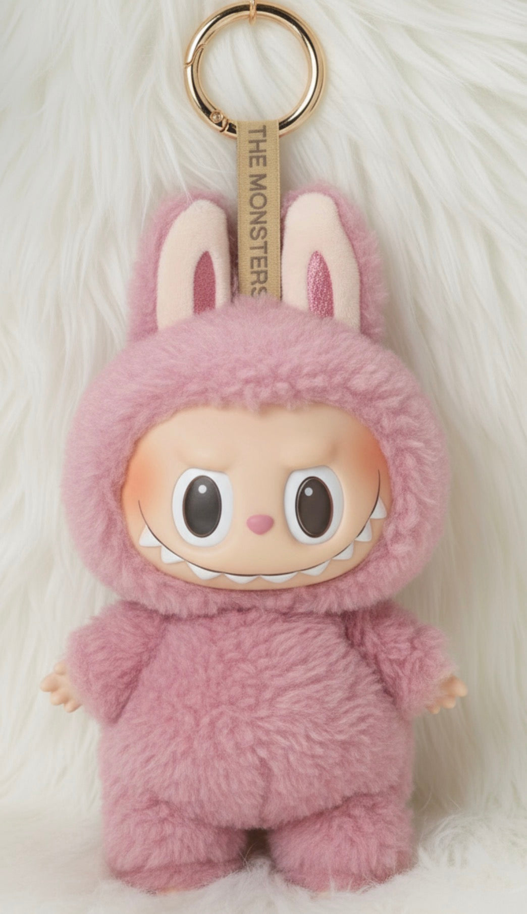 🐰 lychee labubu Bunny Plush Figure – Collectible Toy Fuzzy Outfit