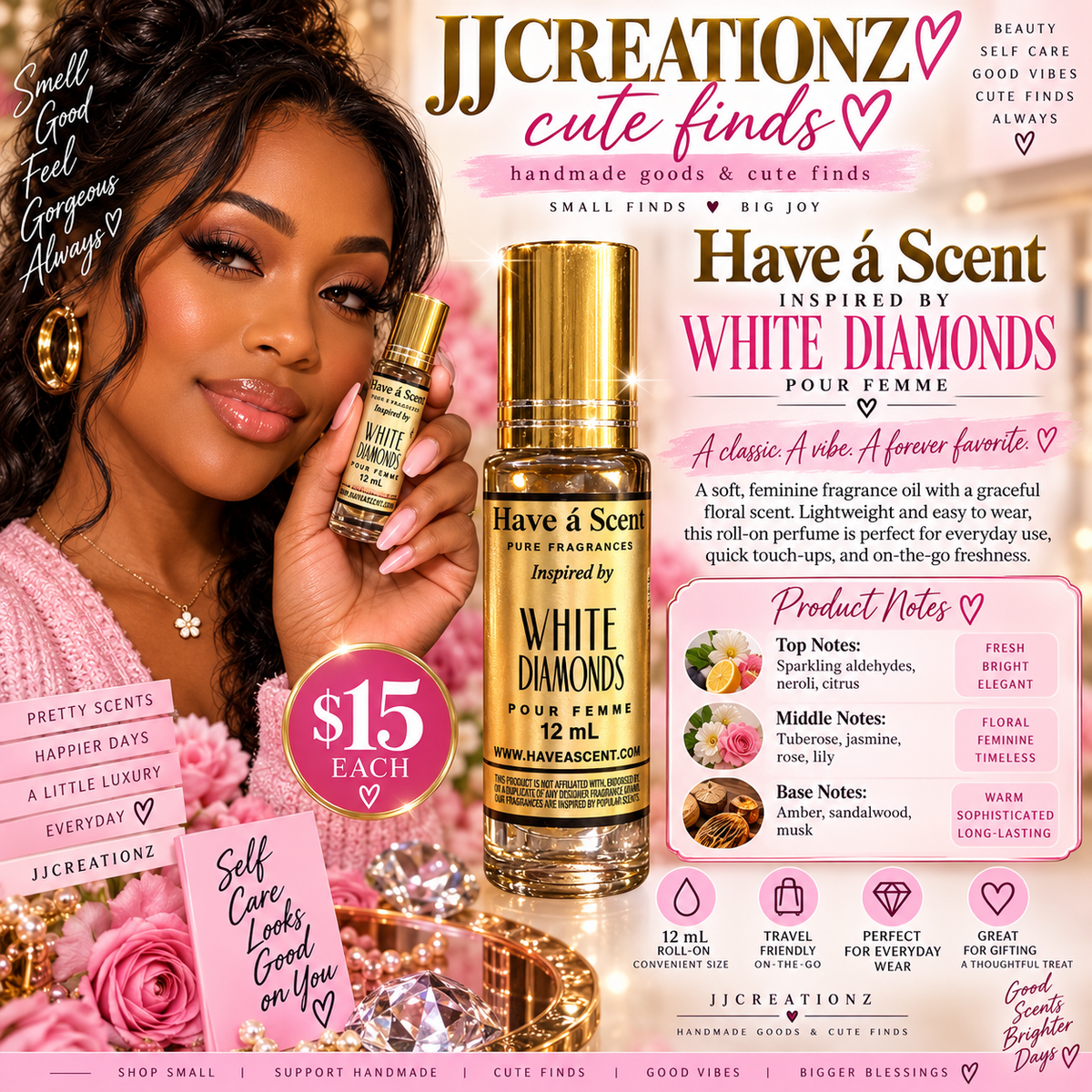 Have á Scent White Diamonds–Inspired Fragrance Oil