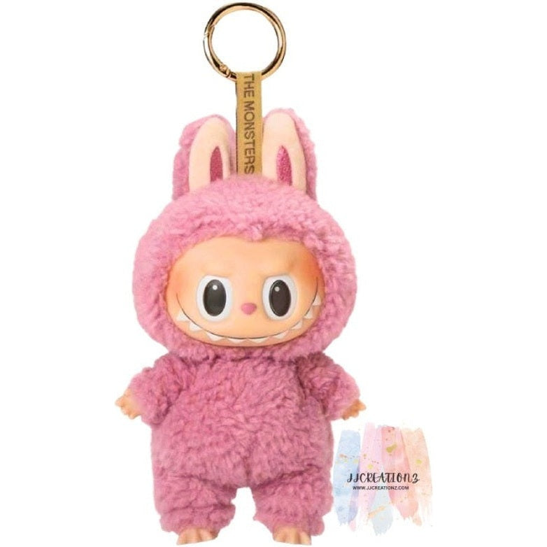 🐰 lychee labubu Bunny Plush Figure – Collectible Toy Fuzzy Outfit