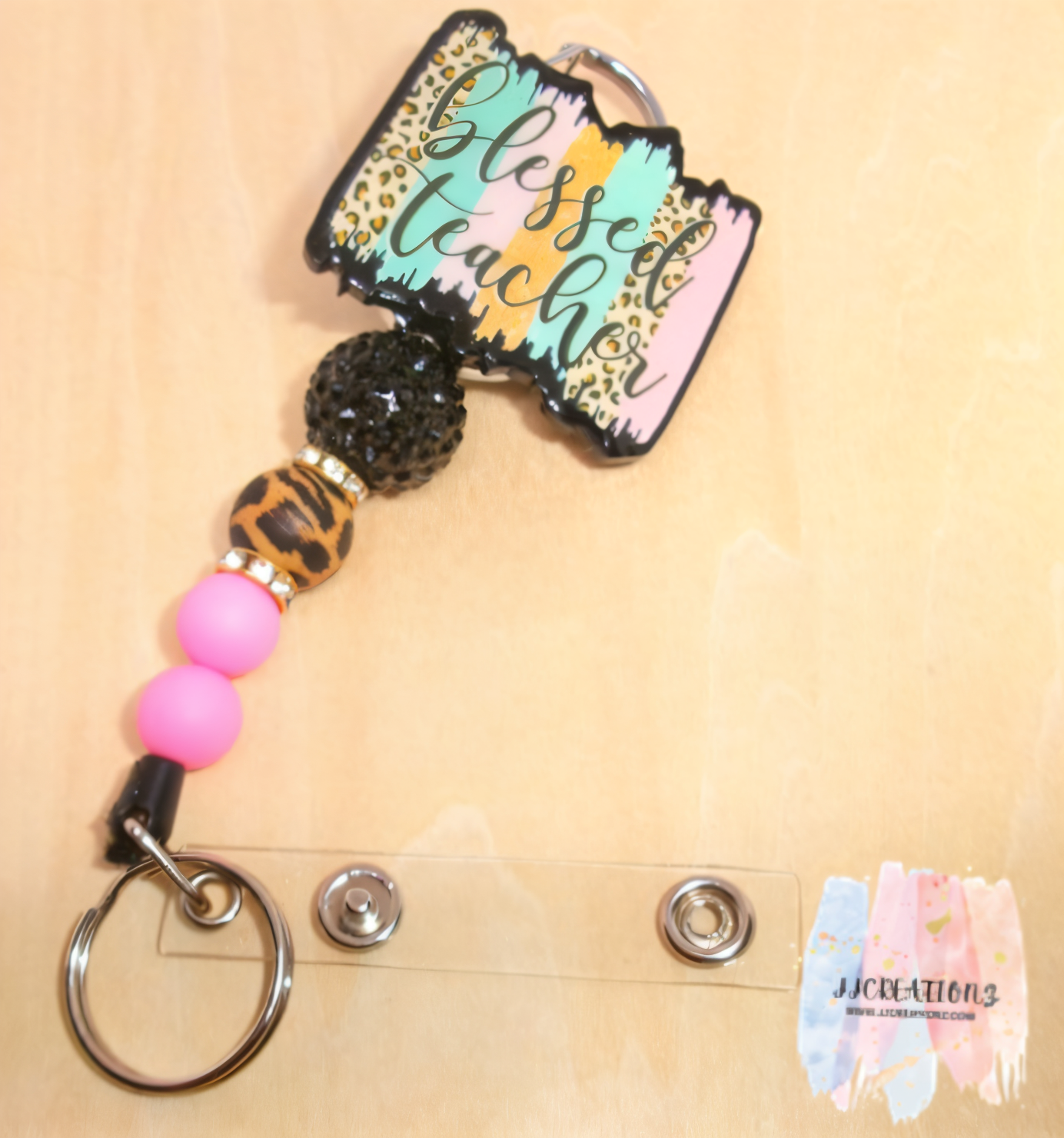 Blessed Teacher Badge Reel