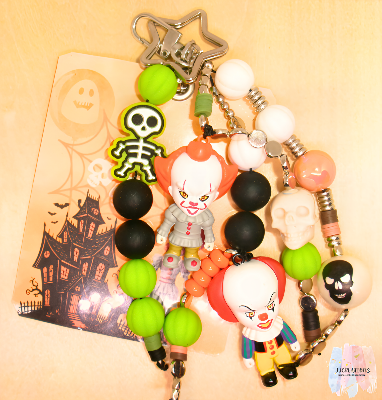 π Pennywise Horror Junk Bookmark β Spooky Halloween Edition