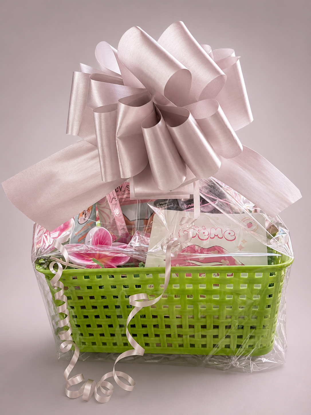 Pink Pamper Gift Basket – Ready to Gift