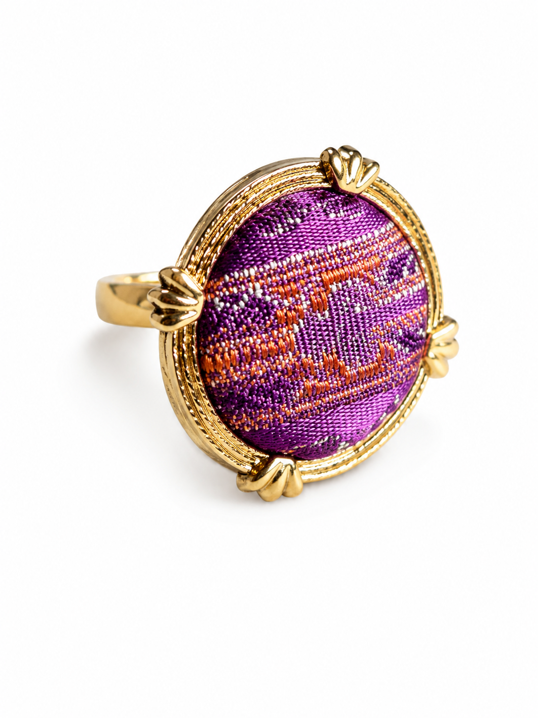 Elegant Purple Statement Ring