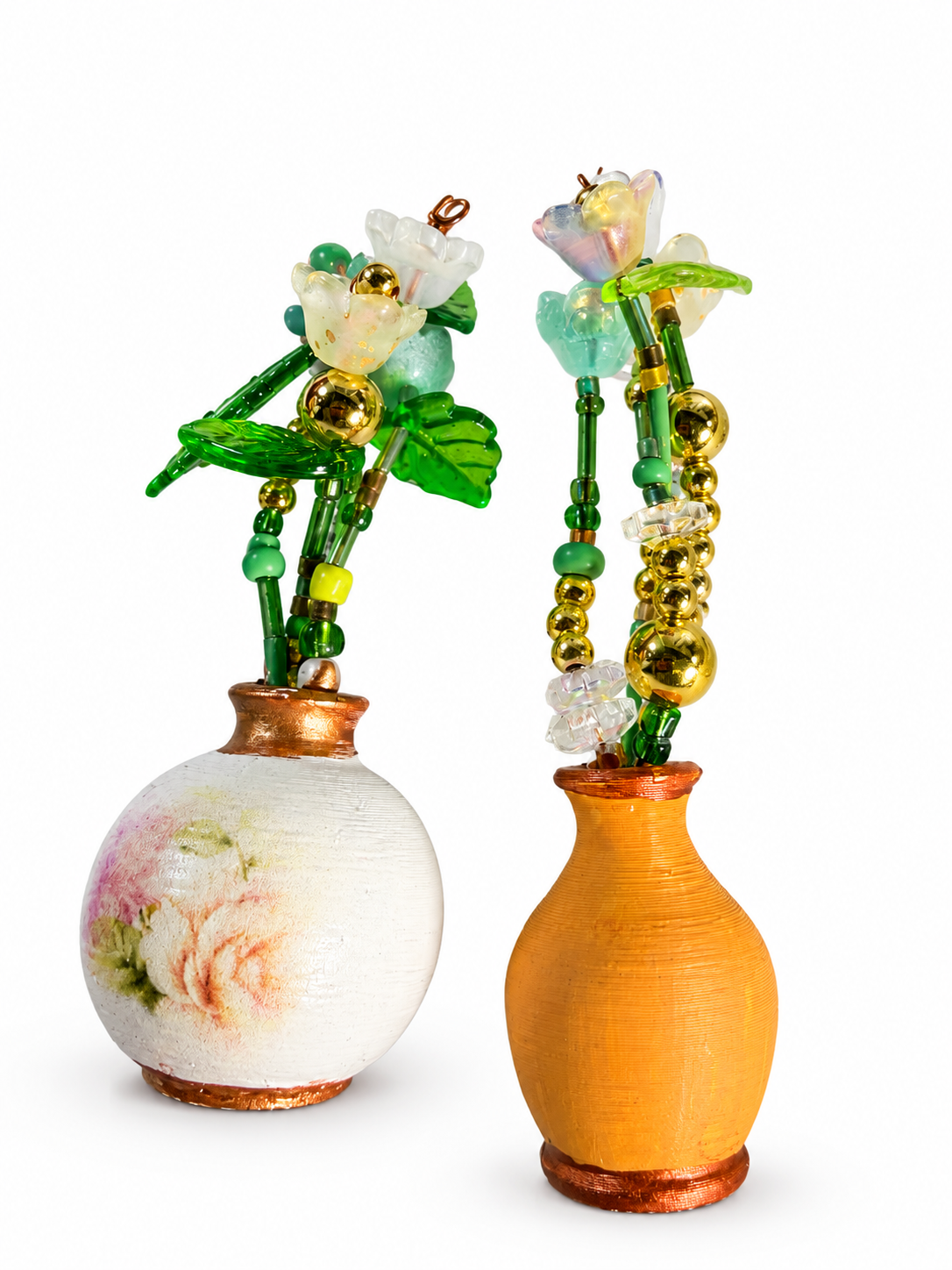 Handmade Mini Decorative Flower Vases magnets