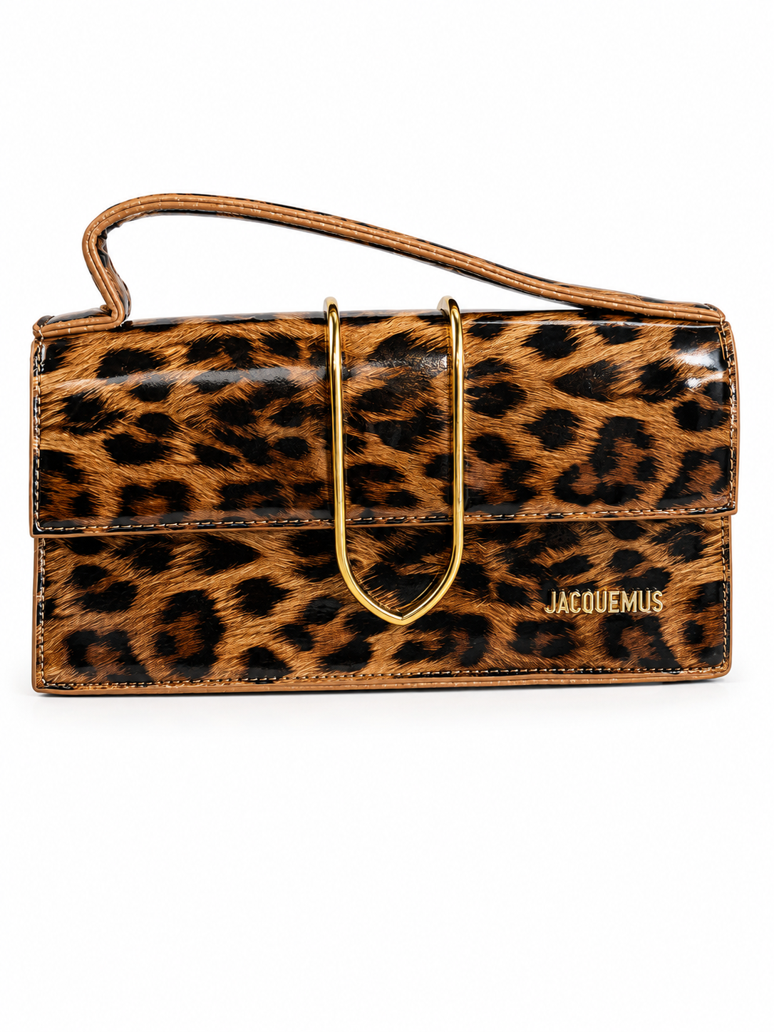 Chic Leopard Print Statement Handbag
