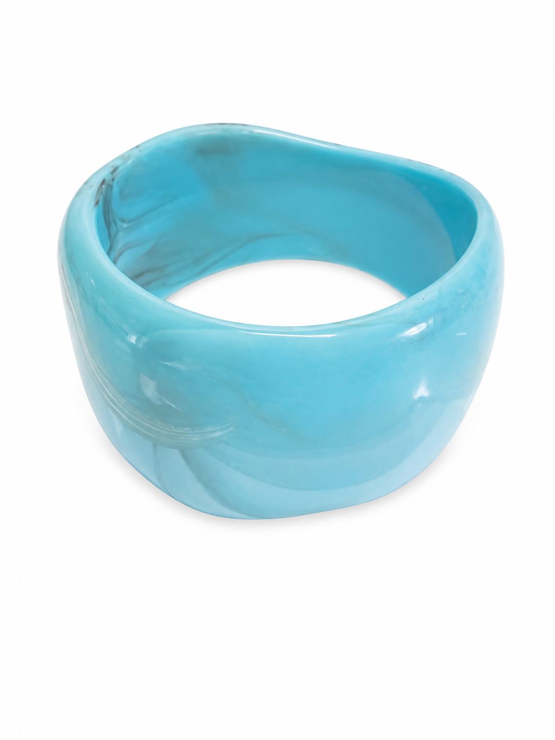 Sky Blue Statement Bangle