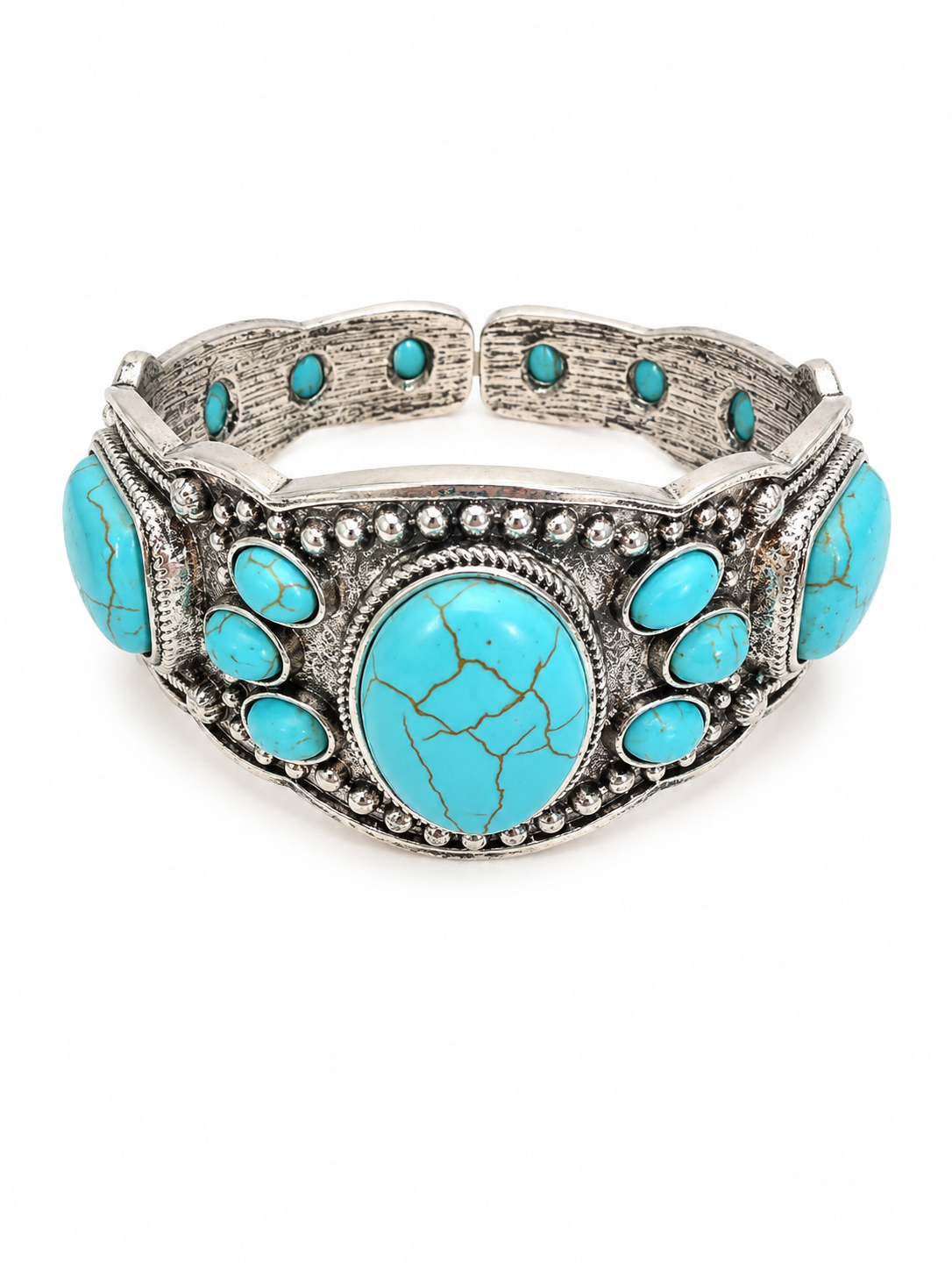 Turquoise Southwestern Statement Cuff