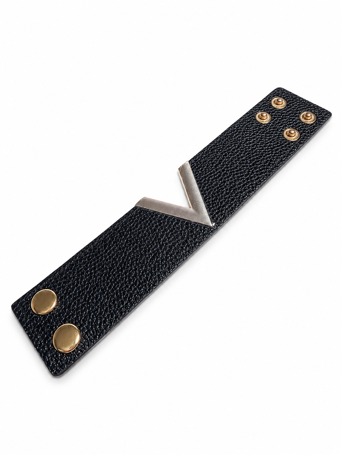 V-Accent Statement Cuff Bracelet