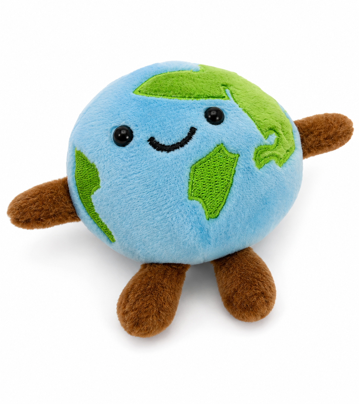 Happy Earth Plush – Kawaii Planet Stuffed Toy