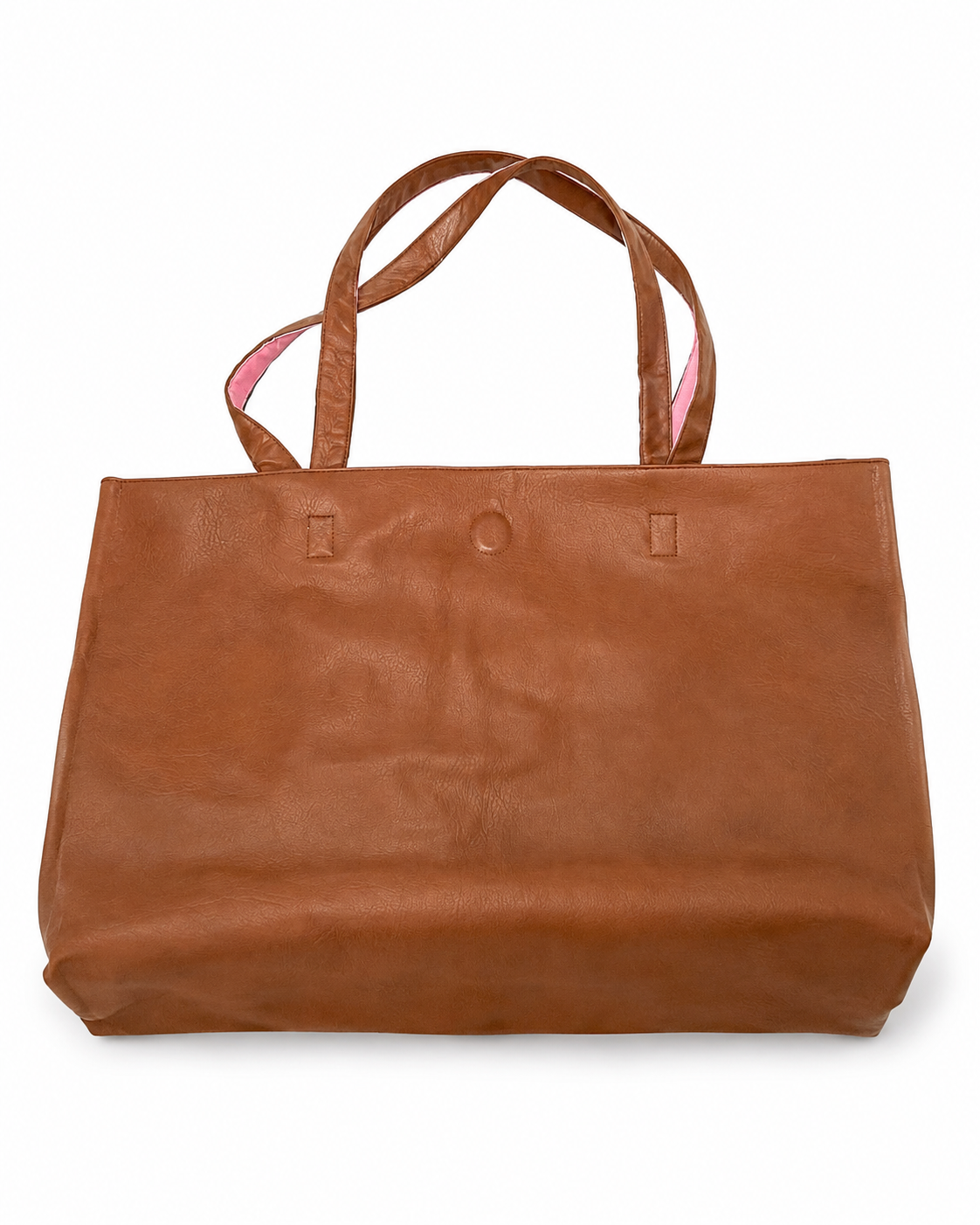 Cognac Brown Everyday Oversized Tote Bag