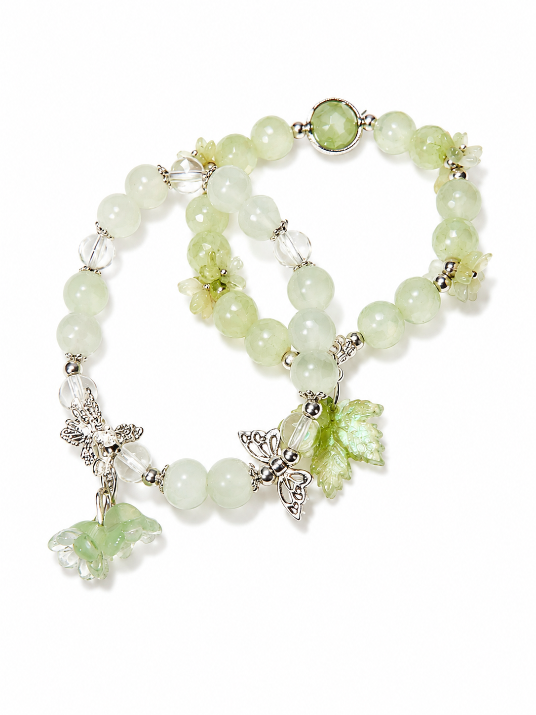 Enchanted Garden Beaded Bracelet Set