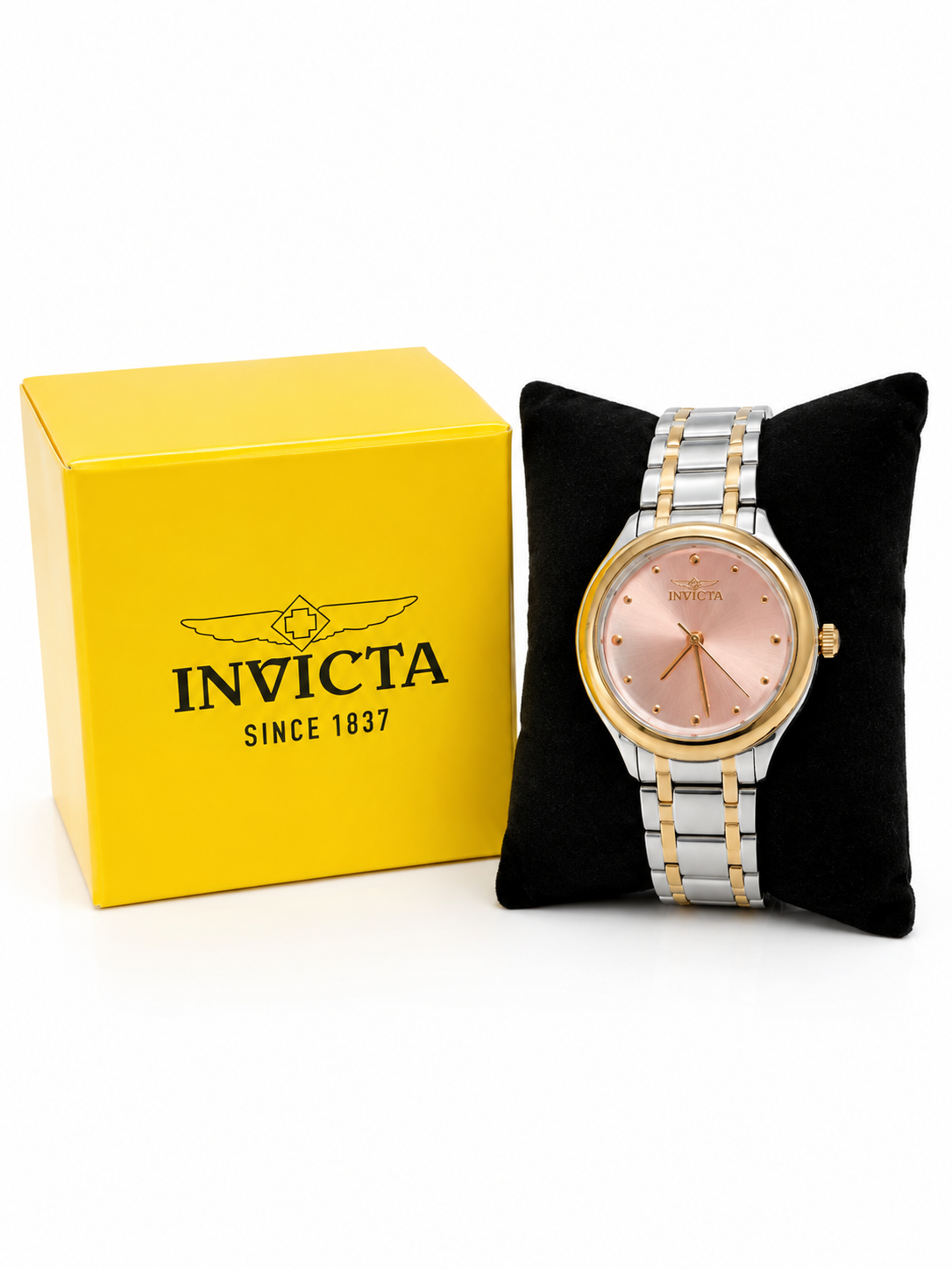 Invicta Two-Tone Rose Gold Dial Women’s Watch