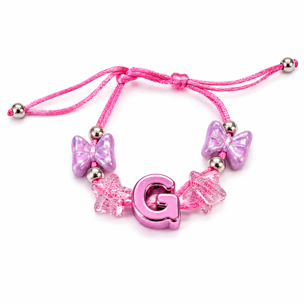 Blush Charm Adjustable Bracelet – Elegant & Minimalist Jewelry