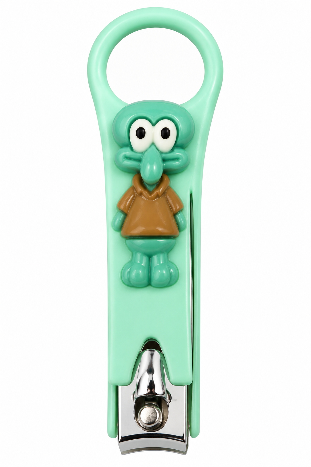 Mint Green Cartoon Nail Clipper