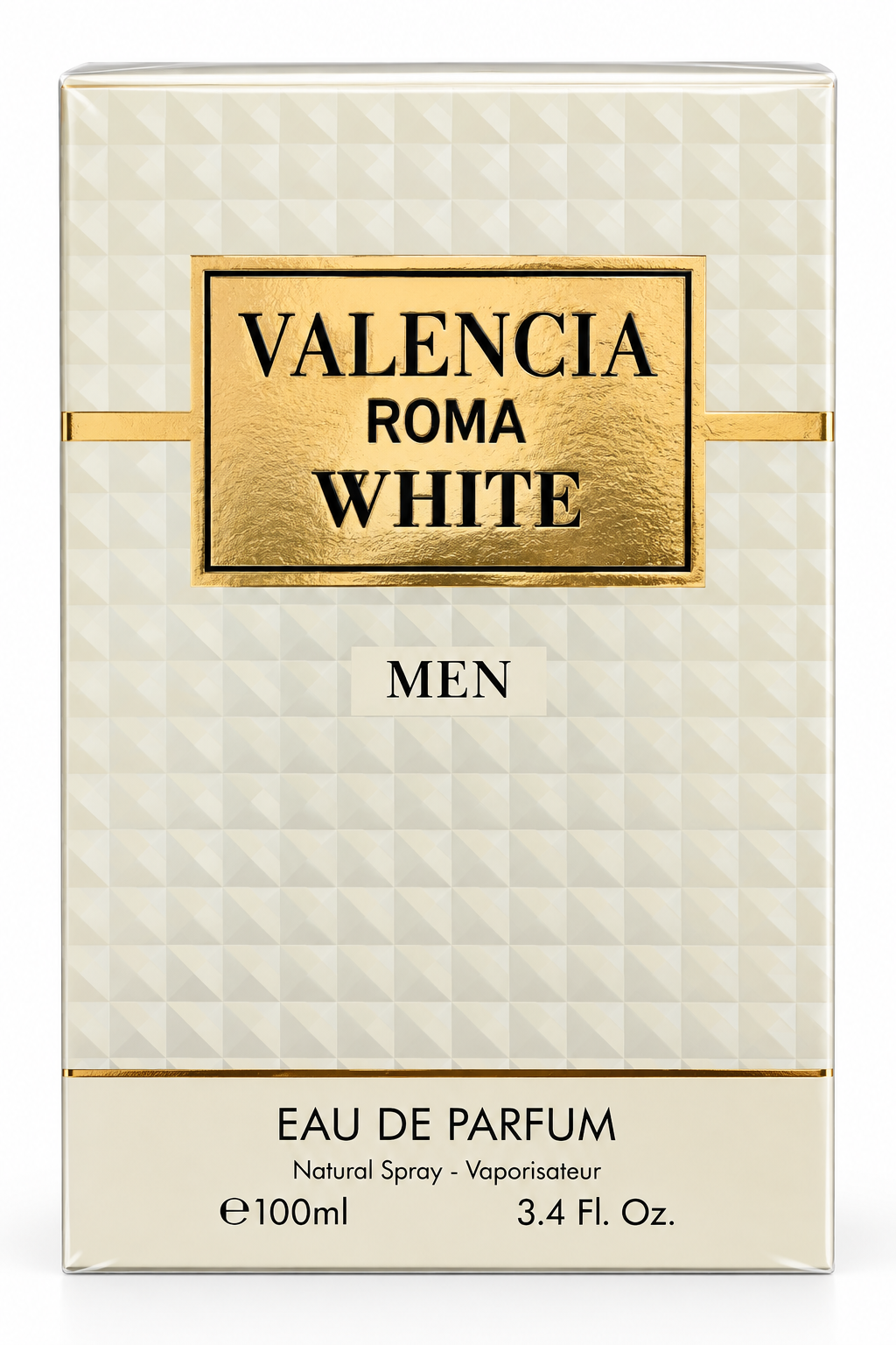 Valencia Roma White Men Eau de Parfum – 3.4 oz / 100 mL