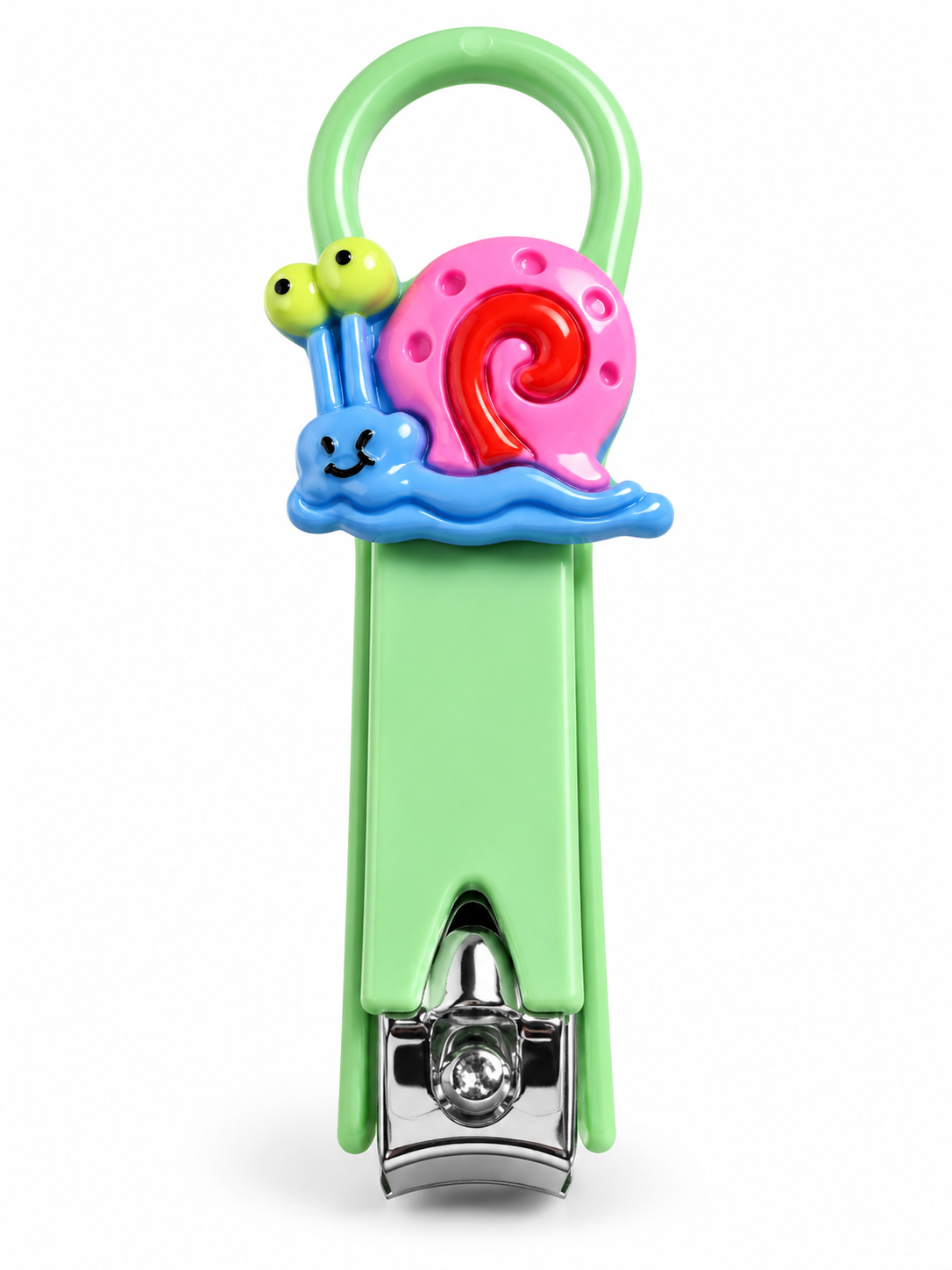 Cute Snail Nail Clipper with Carry Loop