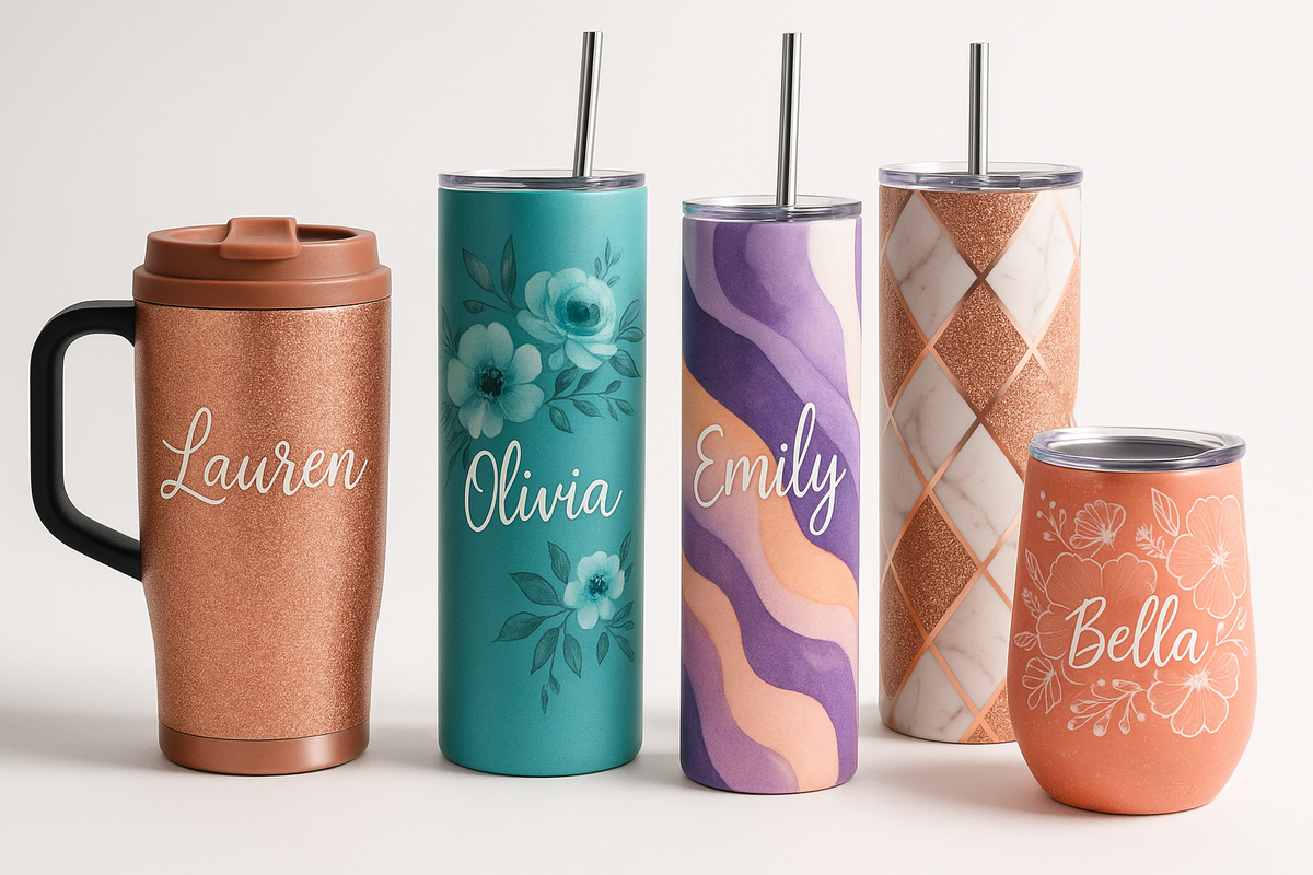 Customize a Tumbler straight skinny 20 oz