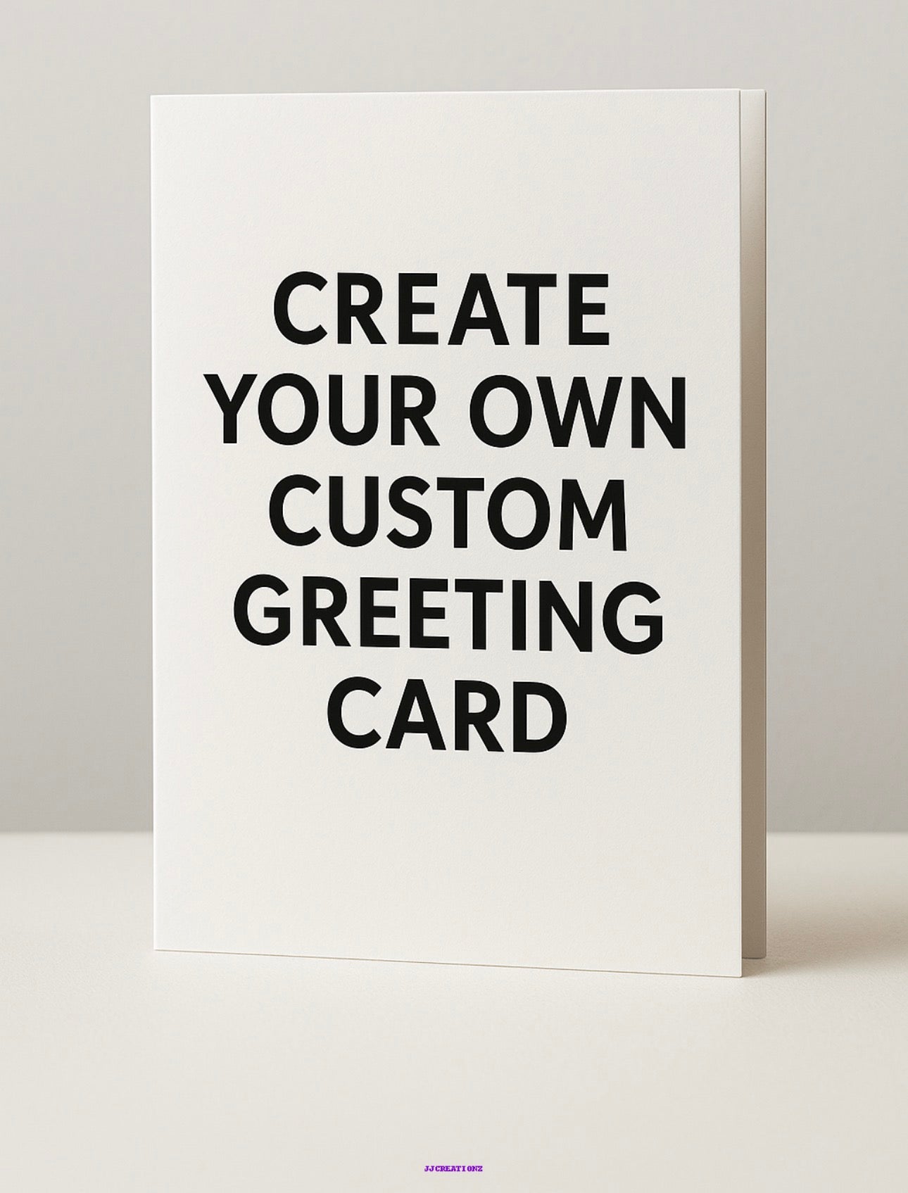 Custom Greeting Card – JJCREATIONZ