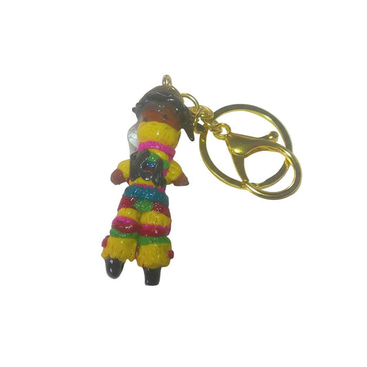 VI Moko jumble Charm – Handmade Polymer Clay Keychain