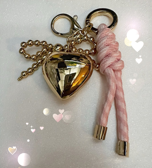 Piper K bag charm and keychain