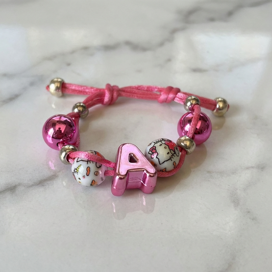 Blush Charm Adjustable Bracelet – Elegant & Minimalist Jewelry