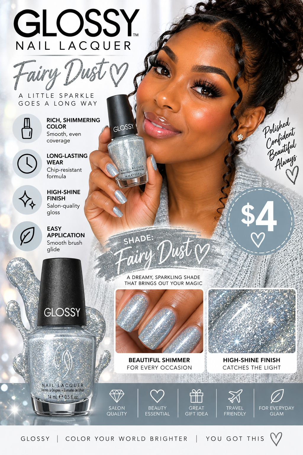 GLOSSY Nail Lacquer –
