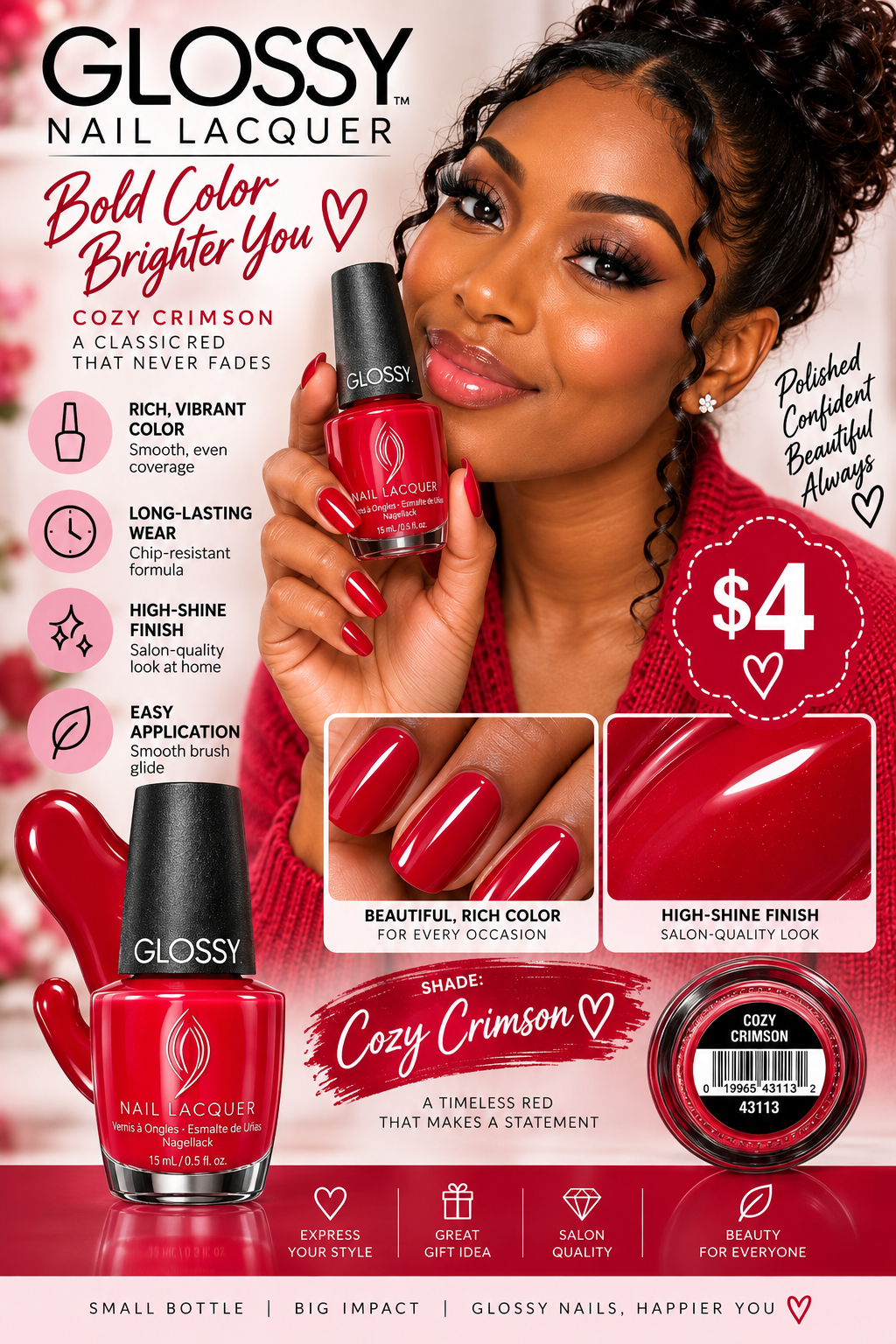 GLOSSY Nail Lacquer –