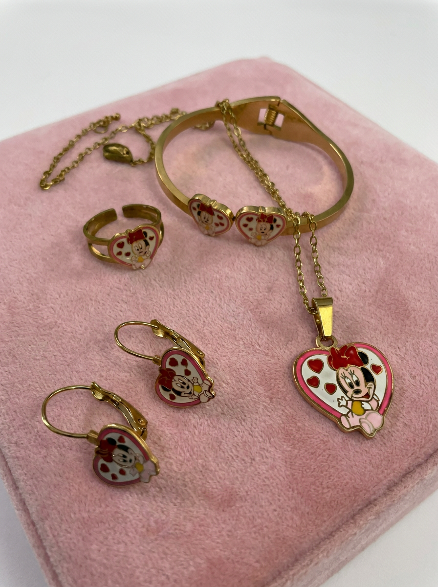 Minnie jewelry set