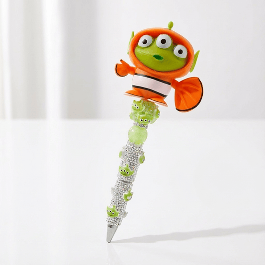 ✨ Alien-Themed Glitter Pen – ✨