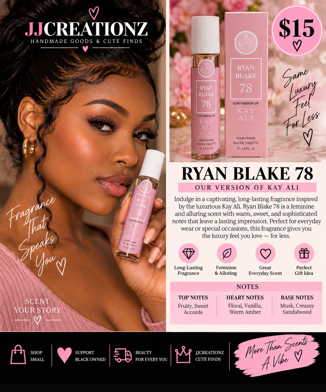 Ryan Blake 78 Pour Femme Eau de Toilette – Kay Ali Inspired Fragrance
