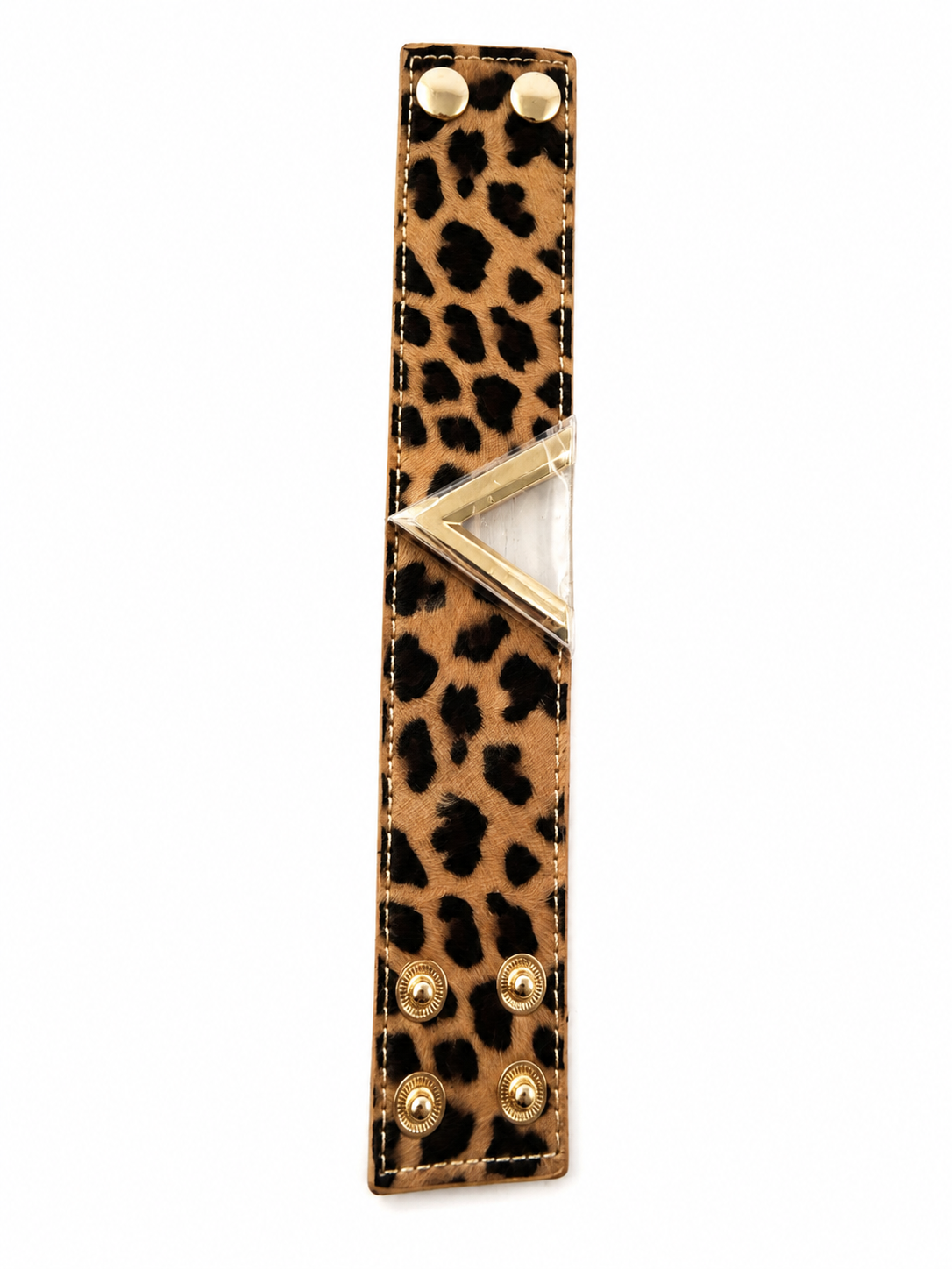 V-Accent Statement Cuff Bracelet