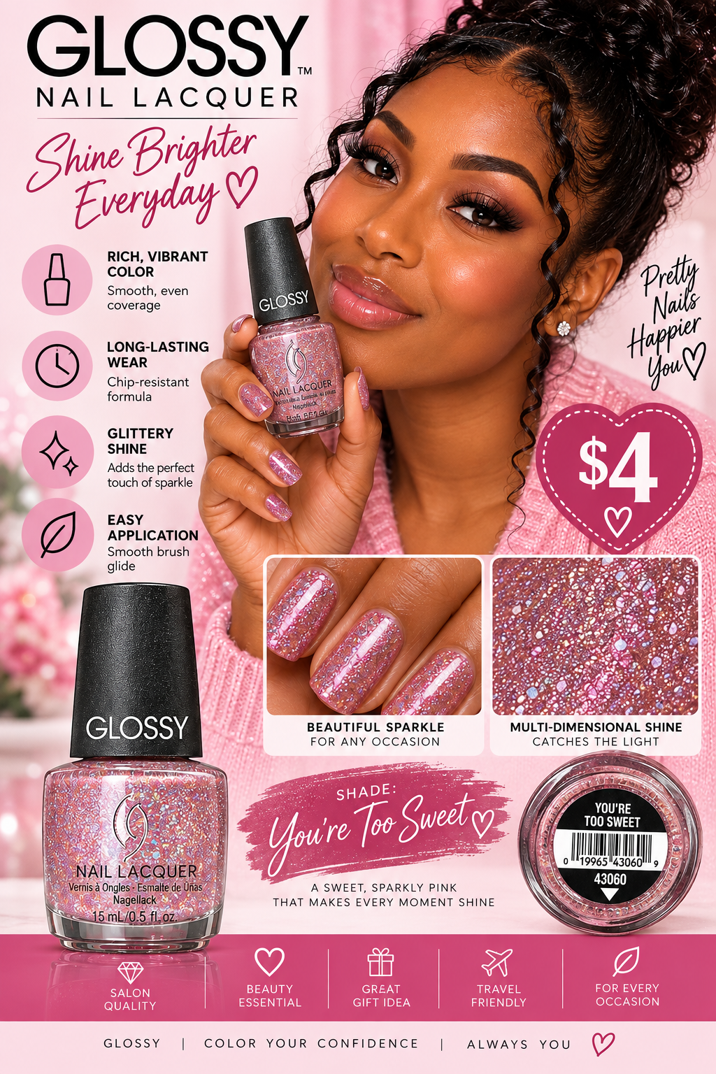 GLOSSY Nail Lacquer –