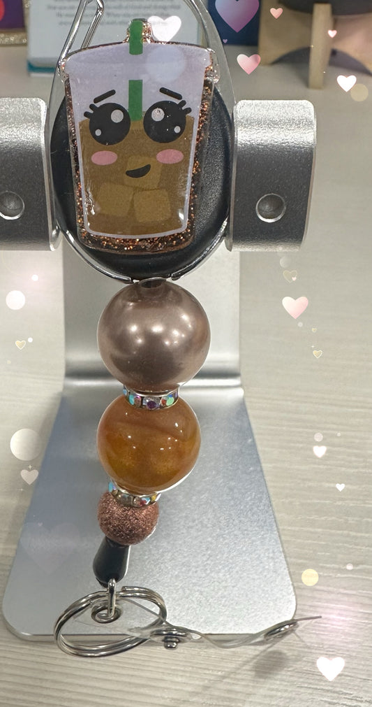 Happy Coffee Badge Reel