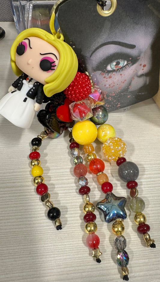 🖤 Tiffany Bride of Chucky Junk Bookmark – Killer Glam Edition