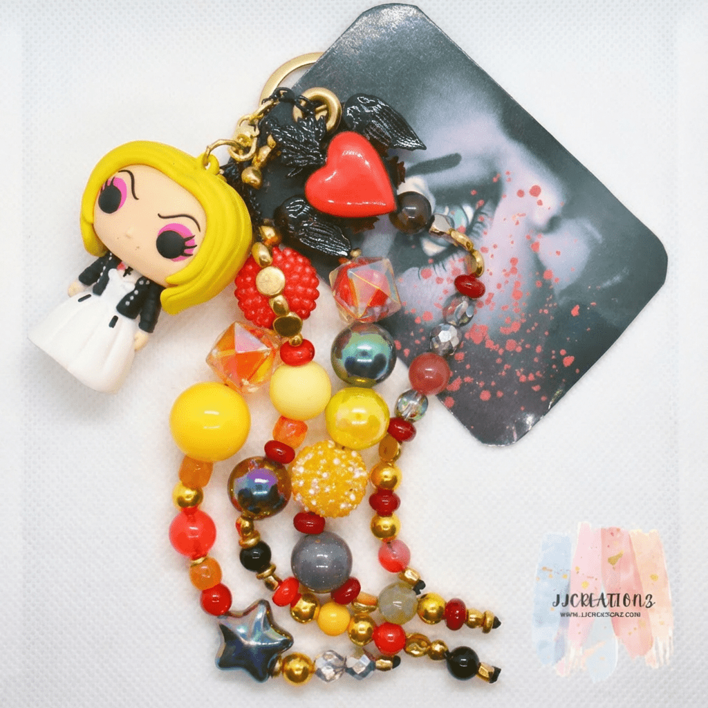 🖤 Tiffany Bride of Chucky Junk Bookmark – Killer Glam Edition