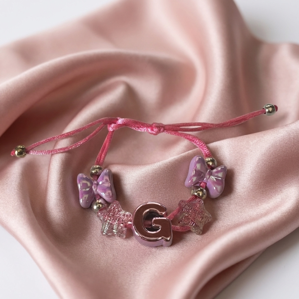 Blush Charm Adjustable Bracelet – Elegant & Minimalist Jewelry