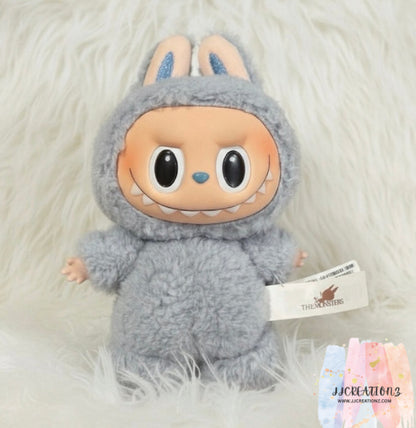 Gray bubu plush monster