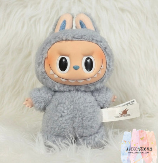 Gray bubu plush monster