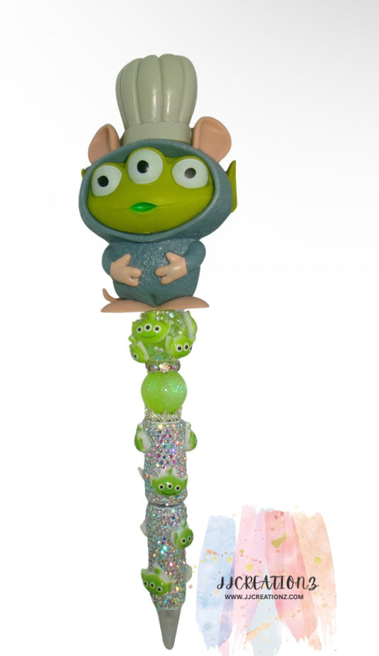 ✨ Alien Chef Glitter Pen  ✨