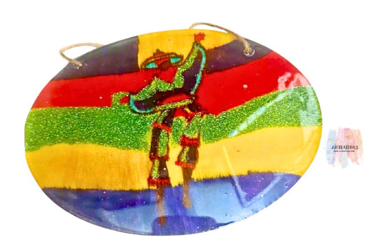 Moko Jumbie handmade wall decor