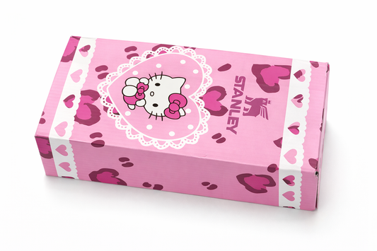 HK pink tumbler with straw
