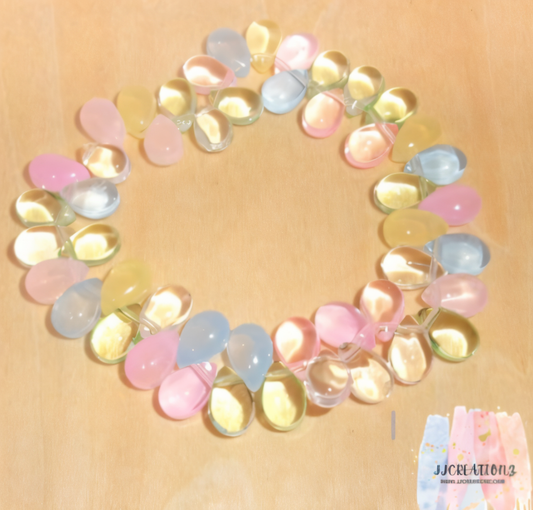 Pastel Heart Beaded Bracelet – Candy Clouds Collection