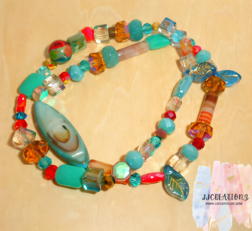 Handmade Beaded Bracelet Set – Desert Spice Collection