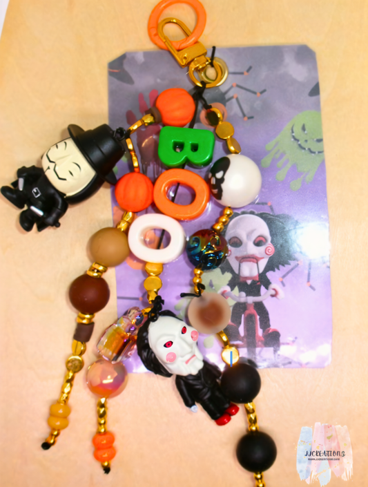 🎃 Horror Mask Junk Bookmark – Halloween Creepy Edition