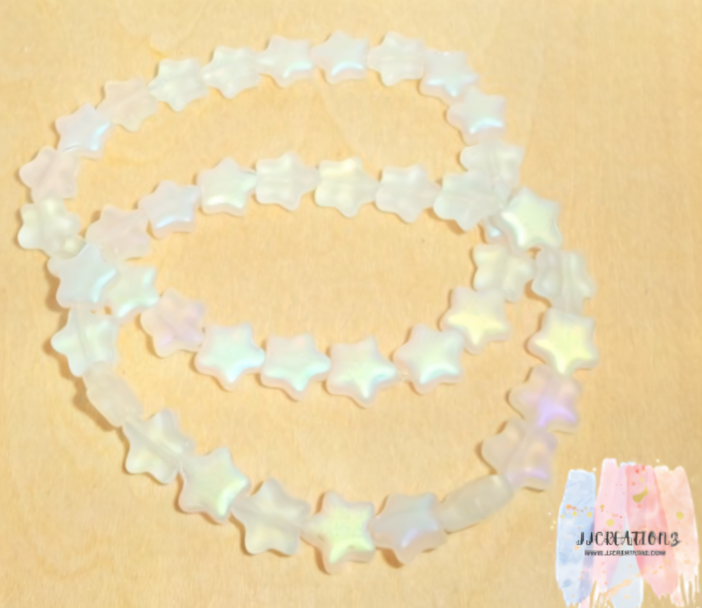 Iridescent Star Bracelet Set – Starlight Dreams Collection