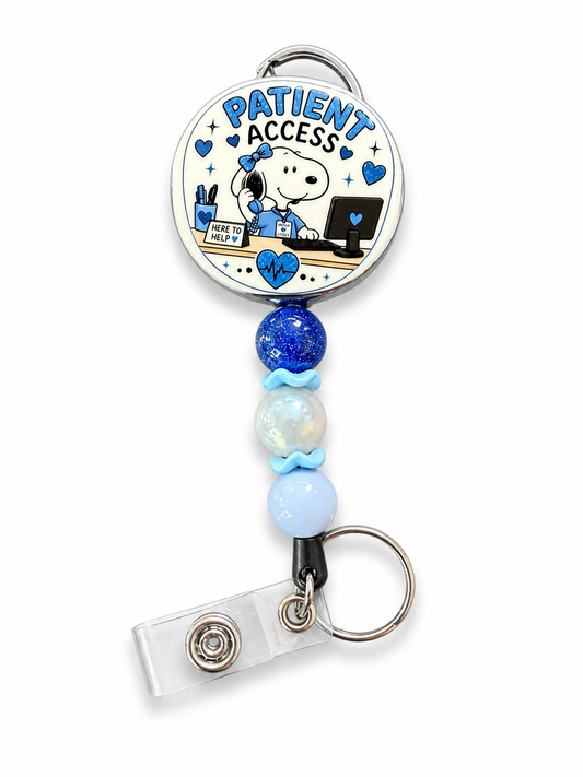 Patient Access badge reel
